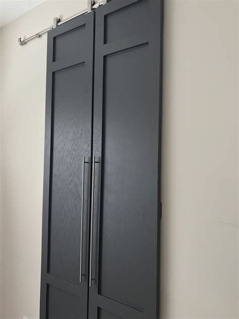 extra tall interior barn door.